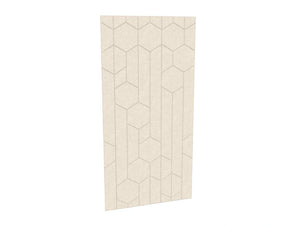 Acoustic Wall Panel 23 in Limestone Finish