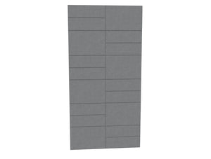Acoustic Wall Panel 5 in Koala Grey Finish