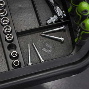 Adjustable-Height Mobile Workstation with Removable Top Tray AP201 12