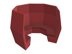 Ben 6 Person High Back Open Collaboration Pod