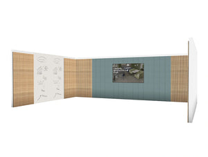 Board Room with Mixed Wall Panels 3