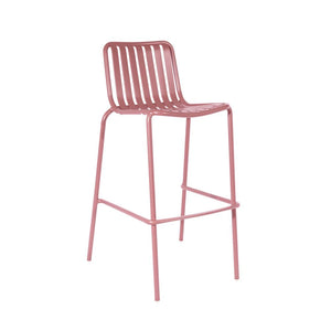 Breeze Aluminium Bar Chair - Brick Dust
