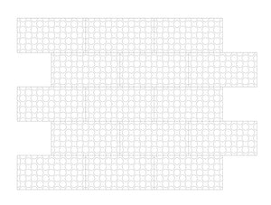 Circle 3D Cork Wall Covering 3