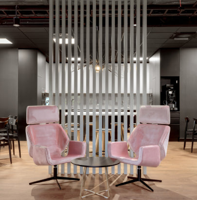 Acoustic Celing Lighting in Meeting Room