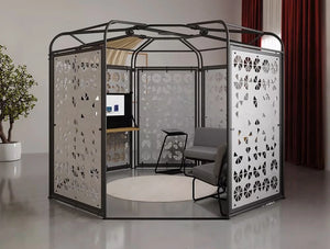 Colony Freestanding Socialising Meeting Hub Configuration 1 With Sofa