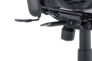 Mirage II Executive Chair Black Mesh With Arms With Headrest Image 13