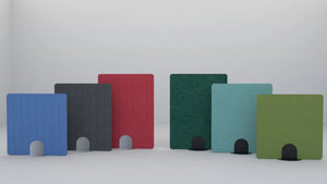 Koala Minimal Freestanding Screen Stripe and Plain in Different Sizes and Different Finishes