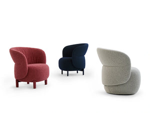 Kori Armchair with Wooden Legs 7