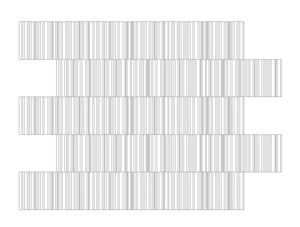 Line 3D Cork Wall Covering 3