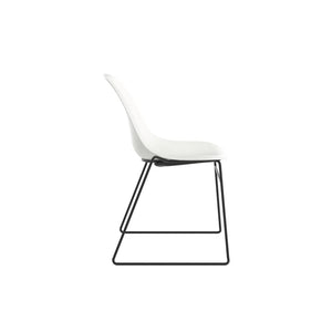 Lizzie Skid Chair CH3517WH 4