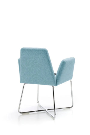 Manta Armchair Lounge Metal Legs Ma1Z 10