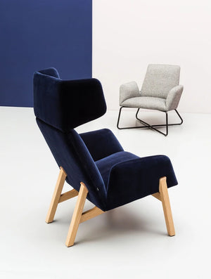 Manta Armchair Lounge Metal Legs Ma1Z 2