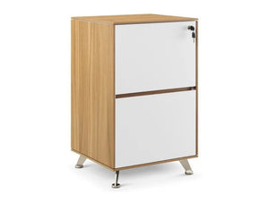 Nero 2 Drawer Executive Filing Cabinet American Black Walnut