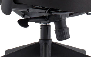 Denver Black Mesh Chair No Headrest Image 9