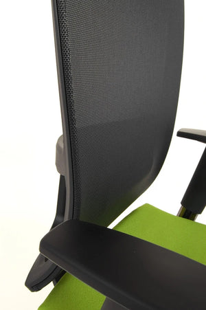 Oz Series High Backrest Swivel Mesh Chair With Headrest  Vario Adjustable Arms 5