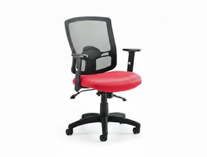 Portland Ii Medium Mesh Back Task Operator Office Chair With Arms KCUP0481 1