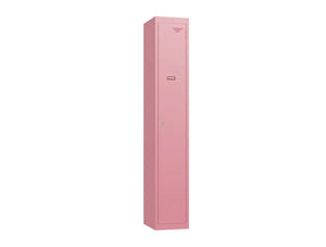 Retro 1-Door Steel Locker - Dusty Pink