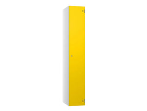 Shield SGL GL24 1-Door Locker Arctic White Divine Yellow