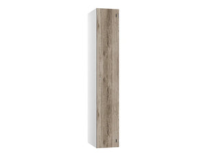 Shield SGL GL24 1-Door Locker Arctic White Rovere Bardolino