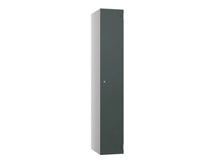 Shield SGL GL24 1-Door Locker Pearl Silver Char Grey