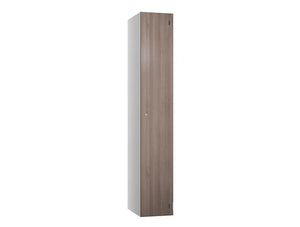 Shield SGL GL24 1-Door Locker Pearl Silver Nordic Acacie