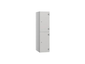 Shield SGL GL24 2-Door Low Locker - Pearl Silver Pearl Grey