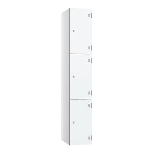Shield SGL GL24 3-Door Locker - Arctic White Designer White
