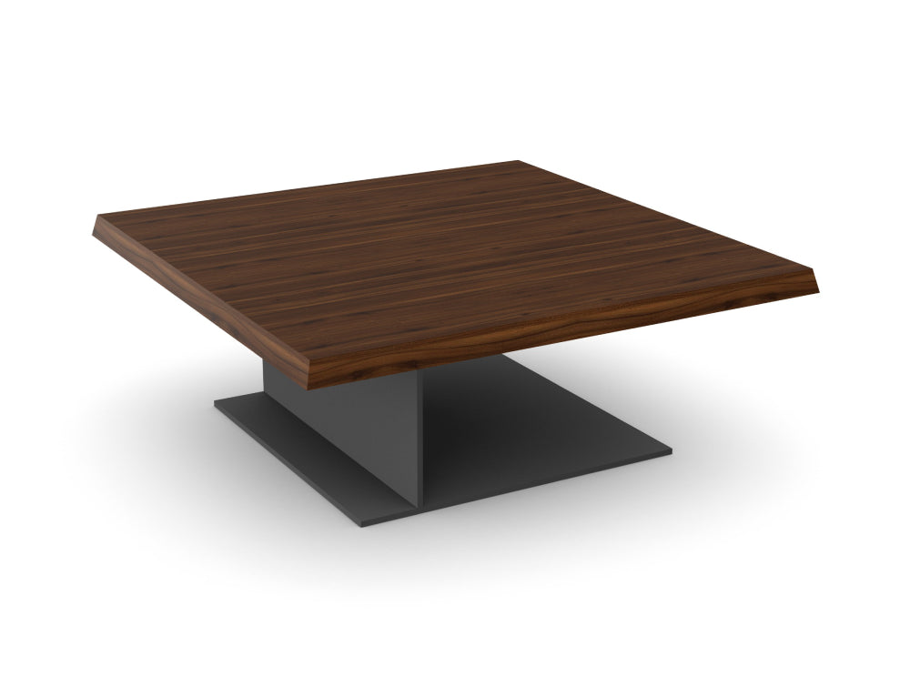 Soreno Executive Wooden Low Coffee Table in American Walnut Finish