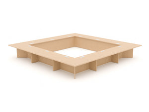 Square Shaped Boardroom Table