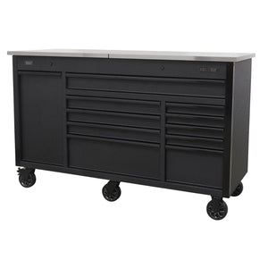 Superline PRO Mobile Tool Cabinet with Power Tool Charging Drawer 1600mm AP6310BE 2