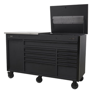 Superline PRO Mobile Tool Cabinet with Power Tool Charging Drawer 1600mm AP6310BE 5