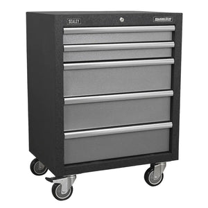 Superline PRO Storage System with Pressed Wood Worktop 4.92m APMSSTACK17W 8