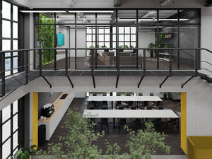 Switch Single Piece Curved Meeting Table A Leg 9