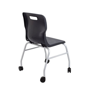 Titan Move 4 Leg Chair with Castors T301-C 5