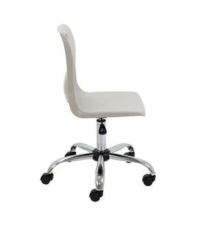 Titan Swivel Senior Chair with Chrome Base and Castors T35-GR 4