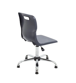 Titan Swivel Senior Chair with Chrome Base and Glides T35-CG 5