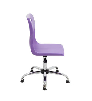 Titan Swivel Senior Chair with Chrome Base and Glides T35-PG 4