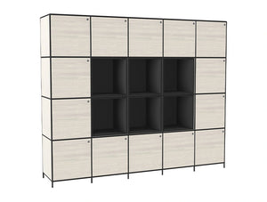 Ws.D Ionic Bookcase with Storage