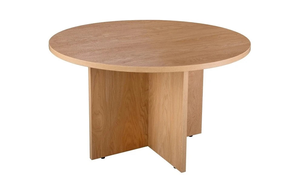 1000Mm Diameter Round Table On An Arrowhead Base 3