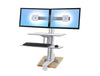 33 349 211 Ergotron Workfit S Dual Monitor With Worksurface