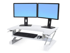 33 397 062 Ergotron Workfit T Sit Stand Desktop Workstation 1