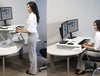 33 397 062 Ergotron Workfit T Sit Stand Desktop Workstation 7