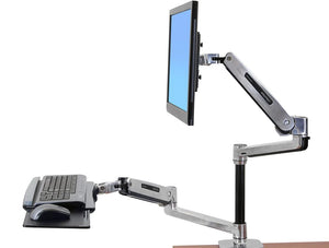 45 405 026 Workfit Lx Sit Stand Desk Mount System