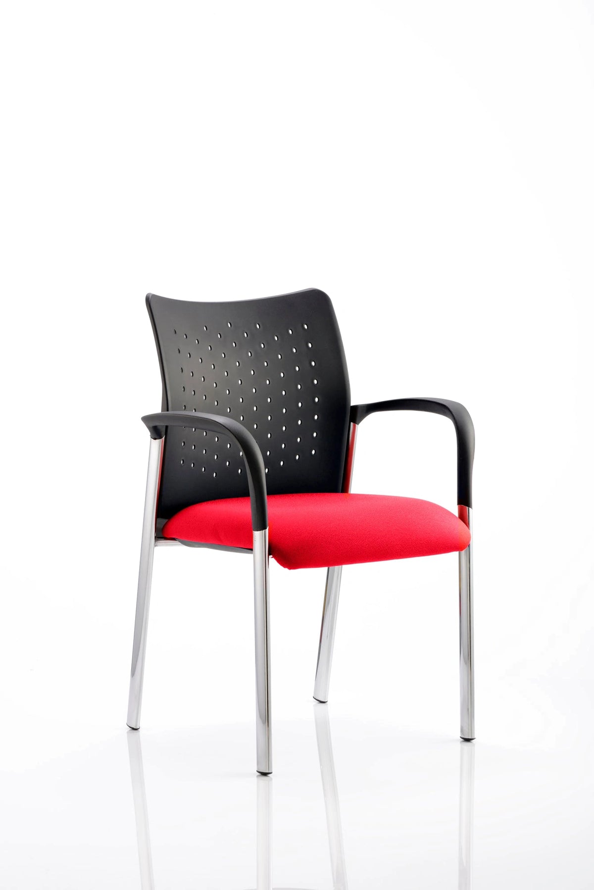 Academy Stacking Medium Back Visitor Office Chair KCUP0001 1