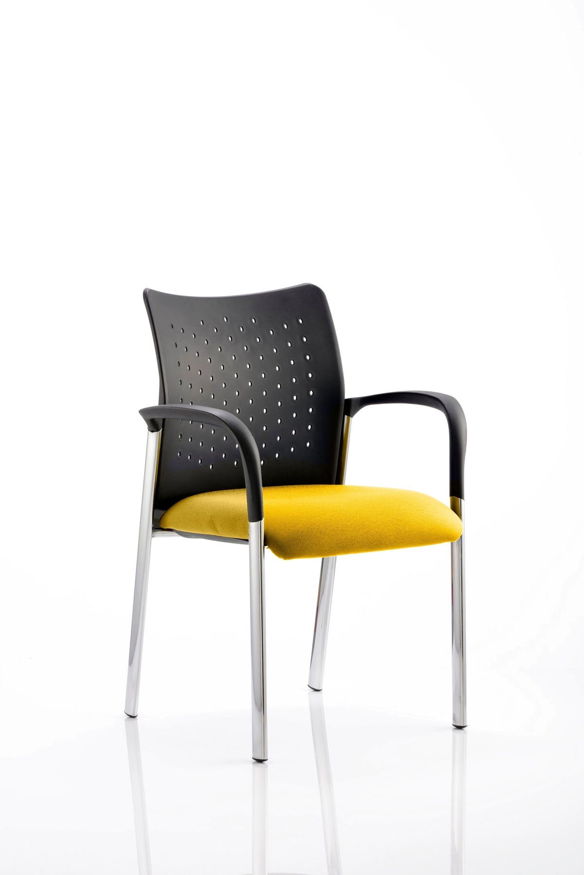 Academy Stacking Medium Back Visitor Office Chair KCUP0005 1