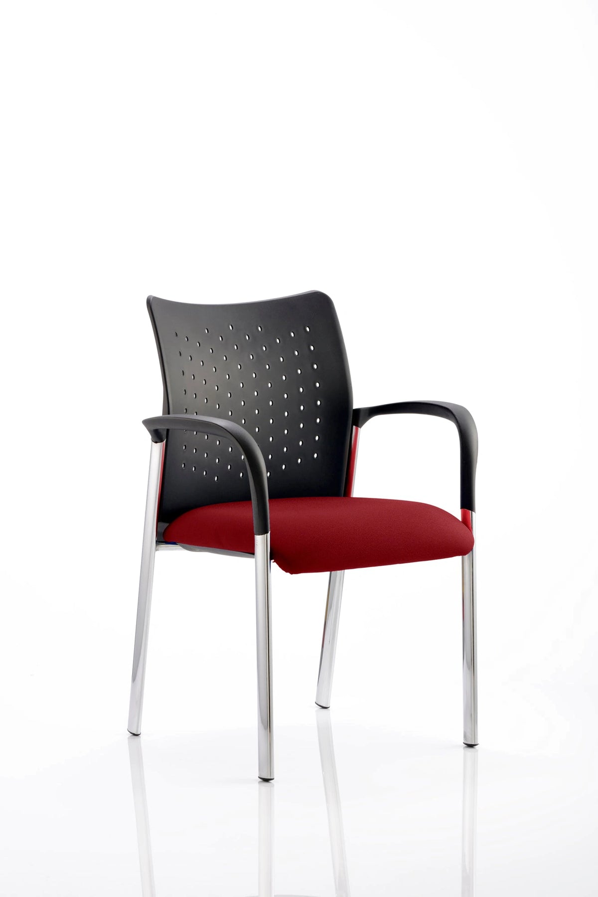 Academy Stacking Medium Back Visitor Office Chair KCUP0006 1