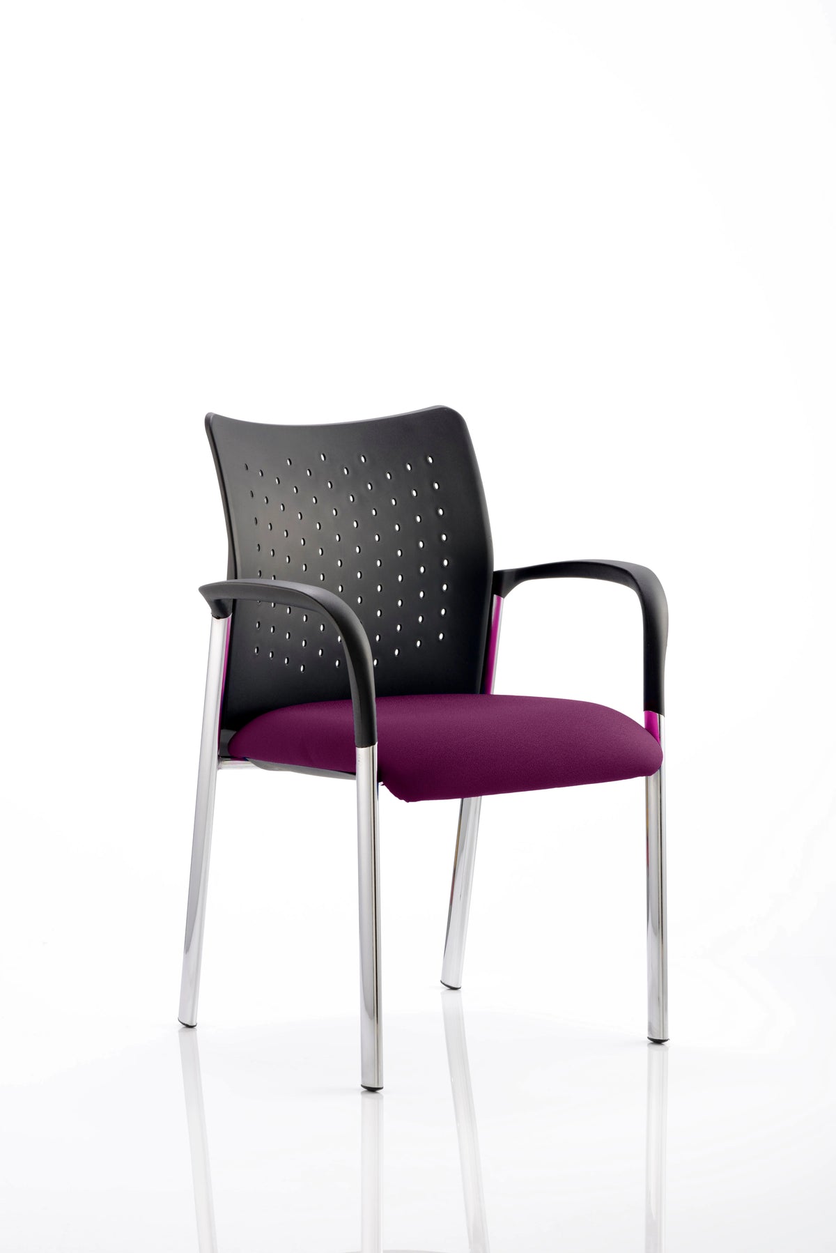 Academy Stacking Medium Back Visitor Office Chair KCUP0008 1