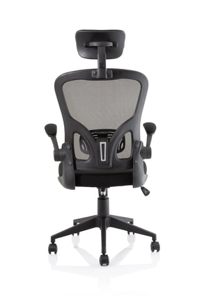 Ace Executive Mesh Chair With Folding Arms OP000317 7