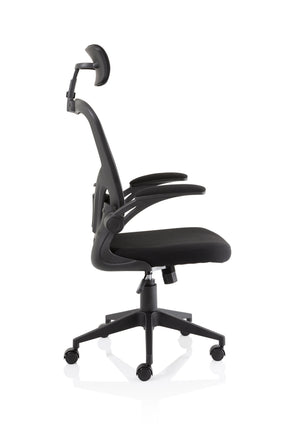 Ace Executive Mesh Chair With Folding Arms OP000317 9