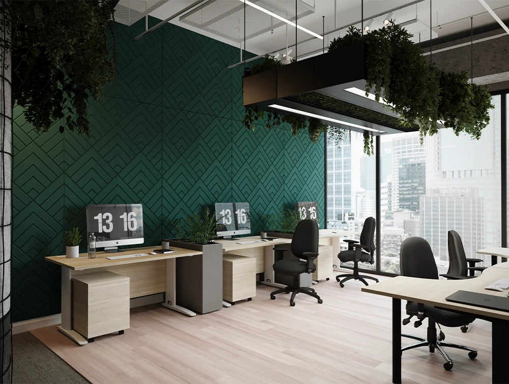 Media Meeting Room with Acoustic Panels 2